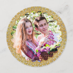 We Got Hitched Elopement Announcement Card