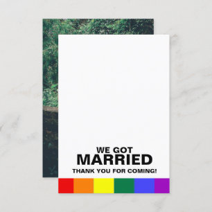 We Got Married Thank You For Coming