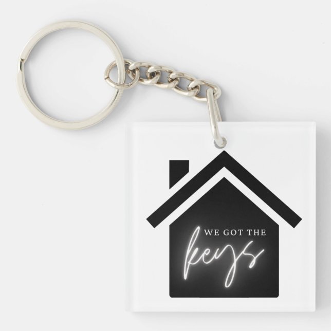 We got the keys!  keychain (Front)