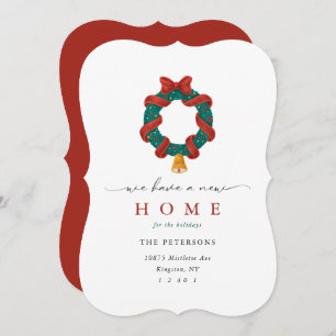 We Have a New Home for the Holiday Moving Announcement