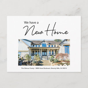 We have a New Home Moving Announcement photos