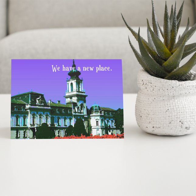 'We Have A New Place" Announcement Template (Creator Uploaded)