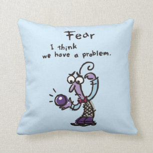 We Have a Problem Throw Pillow
