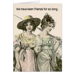 We have been friends for so long cute influence cards