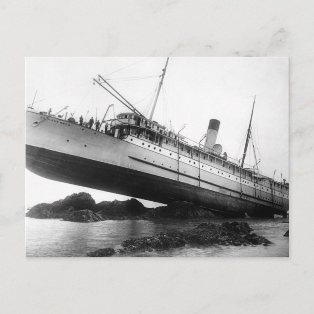 We Have Lift-Off: 1910 Postcard (Front)