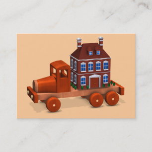 we have moved business card