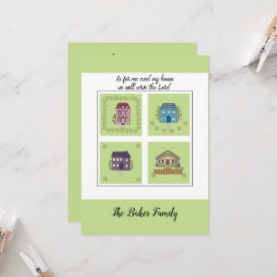 We have moved - faith based As for me and my house Invitation