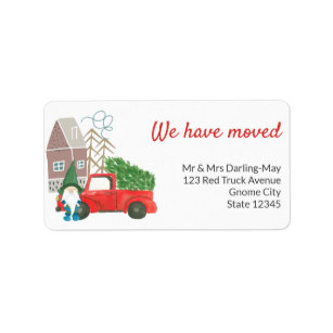 We Have Moved Return Address Labels | Zazzle