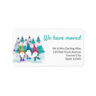 We Have Moved Return Address Labels | Zazzle