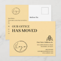 We Have Moved Office Business Address Change