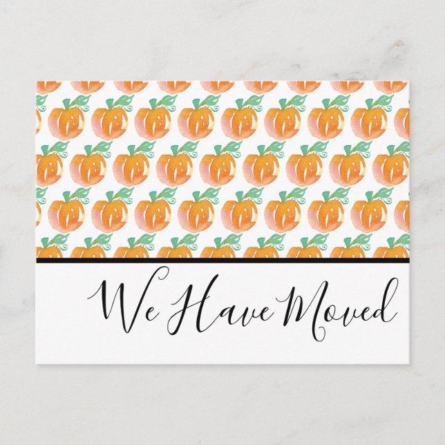 We Have Moved Post Card (Front)