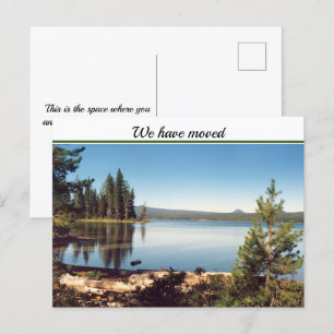 We Have Moved Postcard