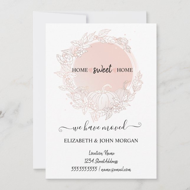 We Have Moved,Pumpkins,Home Sweet Home (Front)