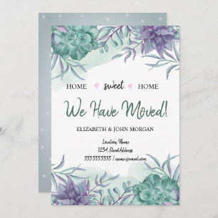 We Have Moved,Succulents Desert