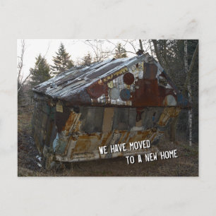 We have moved to a new home Ark Announcement Postcard