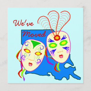 We have Moving Moved Louisiana LA New Orleans move Announcement