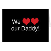 We Heart Daddy (Front Horizontal)