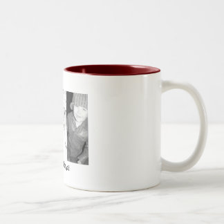 we heart grandpa Two-Tone coffee mug