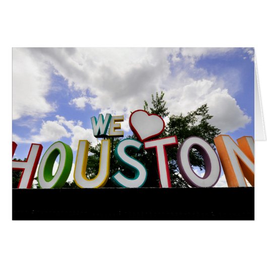 we heart houston cards (Front Horizontal)
