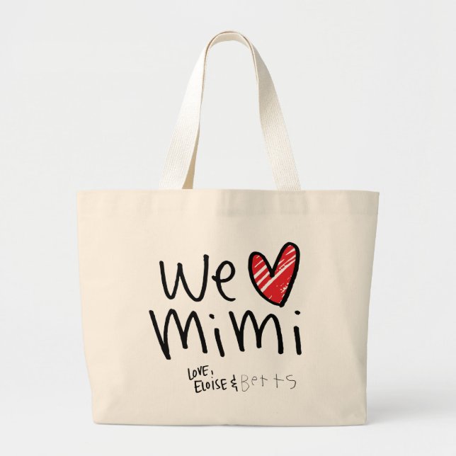 We Heart Mimi Tote (Front)