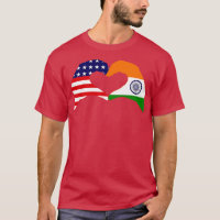 We Heart USA India Patriot Flag Series