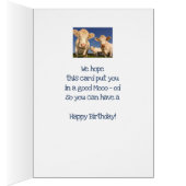 We Herd it Was Your Birthday Fun Cow Humor (Inside (Right))