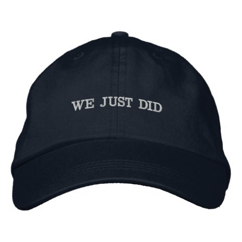 We Just Did Biden Harris 2020 Hat