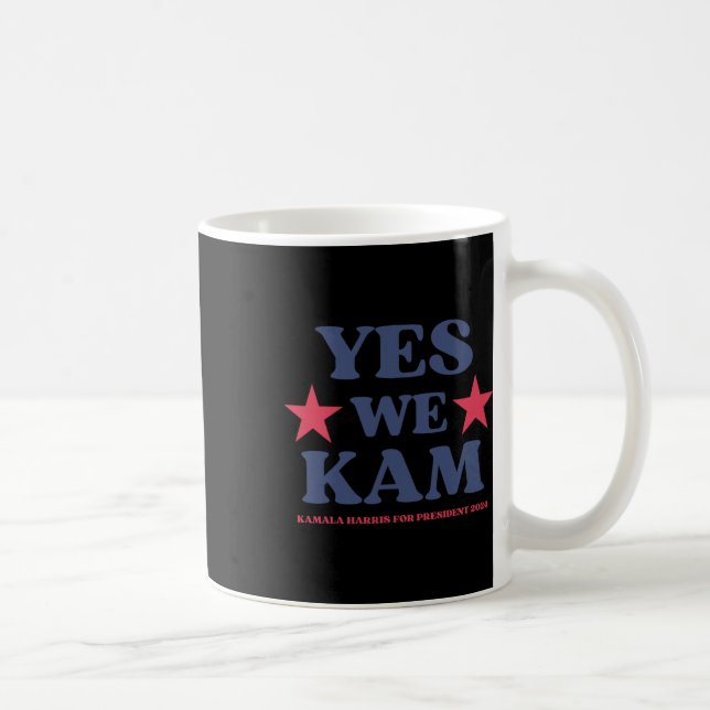 We Kam President Kamala Harris 47 Madame Presiden  Coffee Mug (Right)