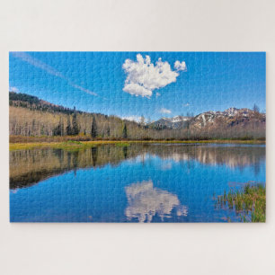 We Love Alpine Lake Utah Jigsaw Puzzle