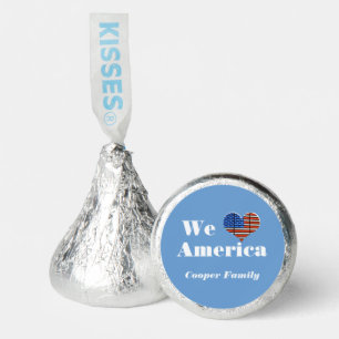 We Love America Custom Name Hershey®'s Kisses®