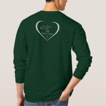 We Love Because Men's Long Sleeve Shirt