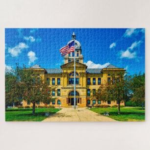 We love Benton County Iowa. Jigsaw Puzzle