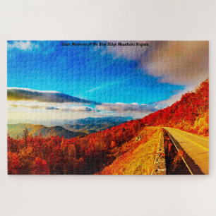 We love Blue Ridge Mountains Virginia. Jigsaw Puzz Puzzle