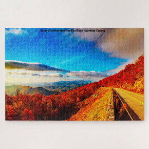 We love Blue Ridge Mountains Virginia. Jigsaw Puzz Puzzle