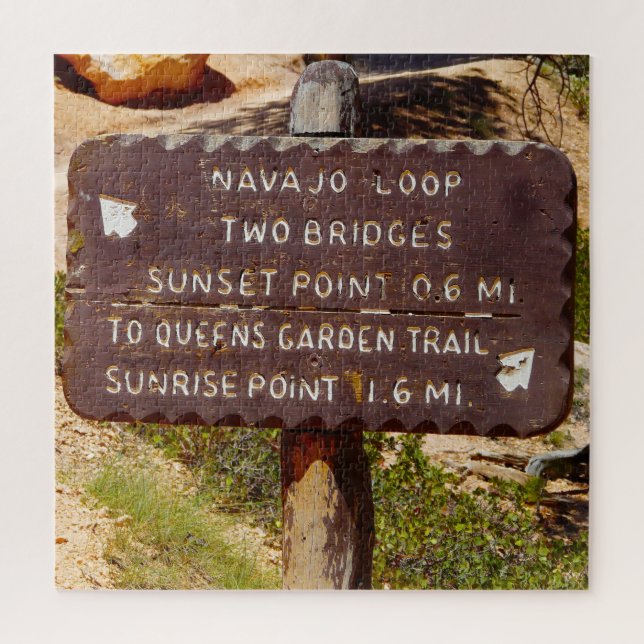 We Love Bryce Canyon Utah Jigsaw Puzzle (Vertical)