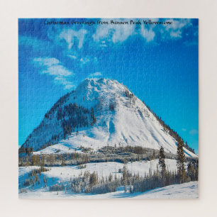 We Love  Bunsen Peak Yellowstone. Jigsaw Puzzle