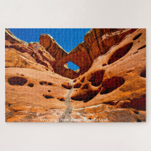 We Love Canyon Lands Utah Jigsaw Puzzle