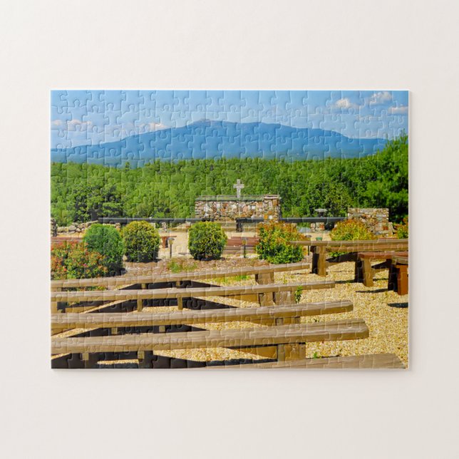 We love Cathedral of the Pines New Hampshire Jigsaw Puzzle (Horizontal)
