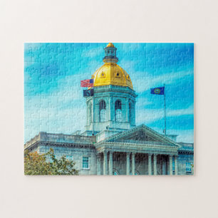 We love Concord New Hampshire Jigsaw Puzzle