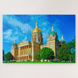 We love Des Moines Iowa. Jigsaw Puzzle