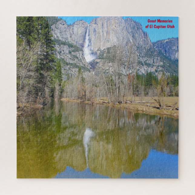 We Love El Capitan Utah Jigsaw Puzzle (Vertical)