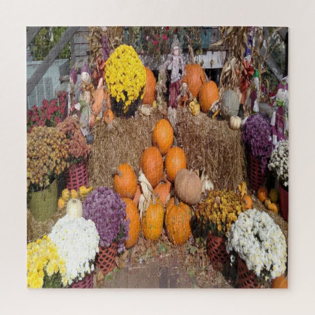 We love Fall Harvest Iowa. Jigsaw Puzzle (Vertical)