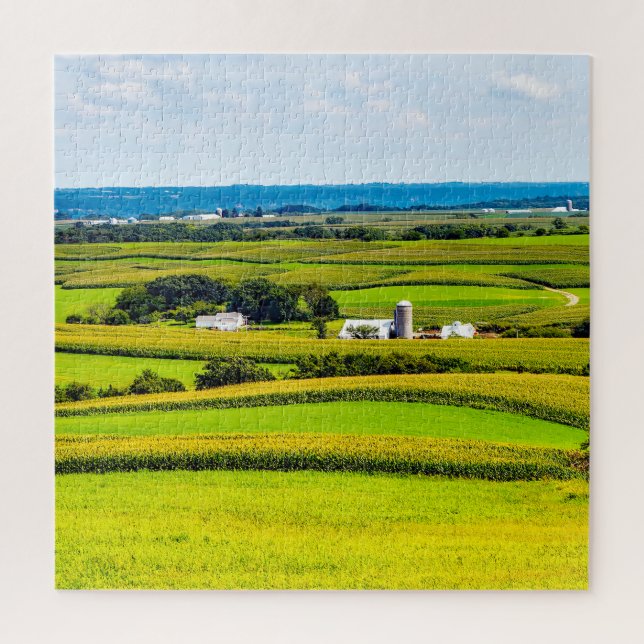 We love Farms in Iowa. Jigsaw Puzzle (Vertical)