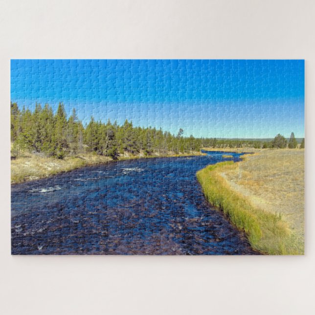 We love Firehole River Yellowstone Jigsaw Puzzle (Horizontal)