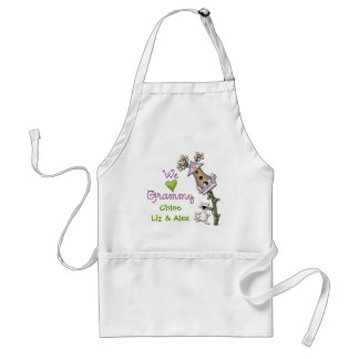 We love Grammy Adult Apron