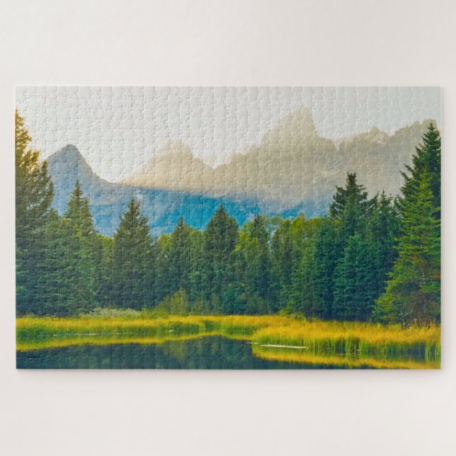 We love Grand Teton Wyoming Jigsaw Puzzle (Horizontal)