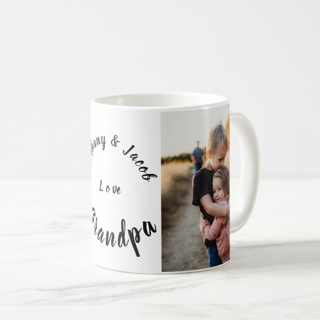 We Love Grandpa Coffee Mug (Front Right)
