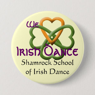 We love Irish Dance Button