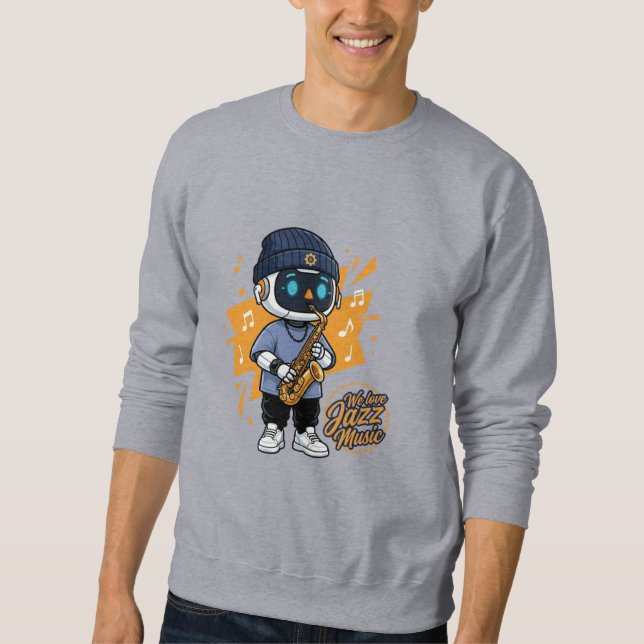 We Love Jazz Sweatshirt (Front)