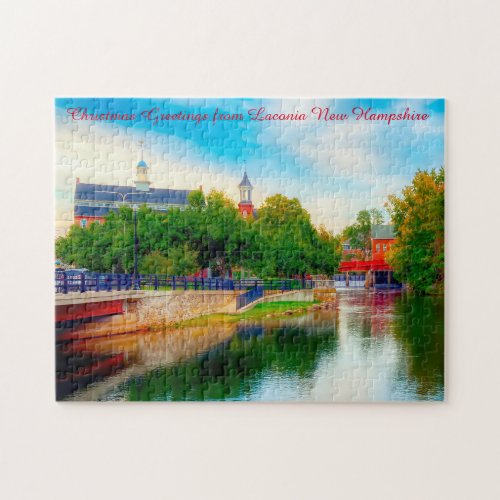 We love Laconia New Hampshire Jigsaw Puzzle